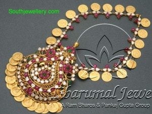 Diamond Kasulaperu Necklace Indian Jewellery Designs