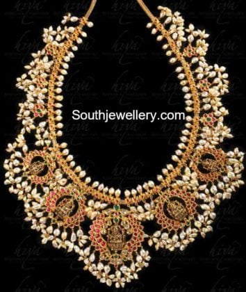 Lakshmi Guttapusalu Haram Indian Jewellery Designs