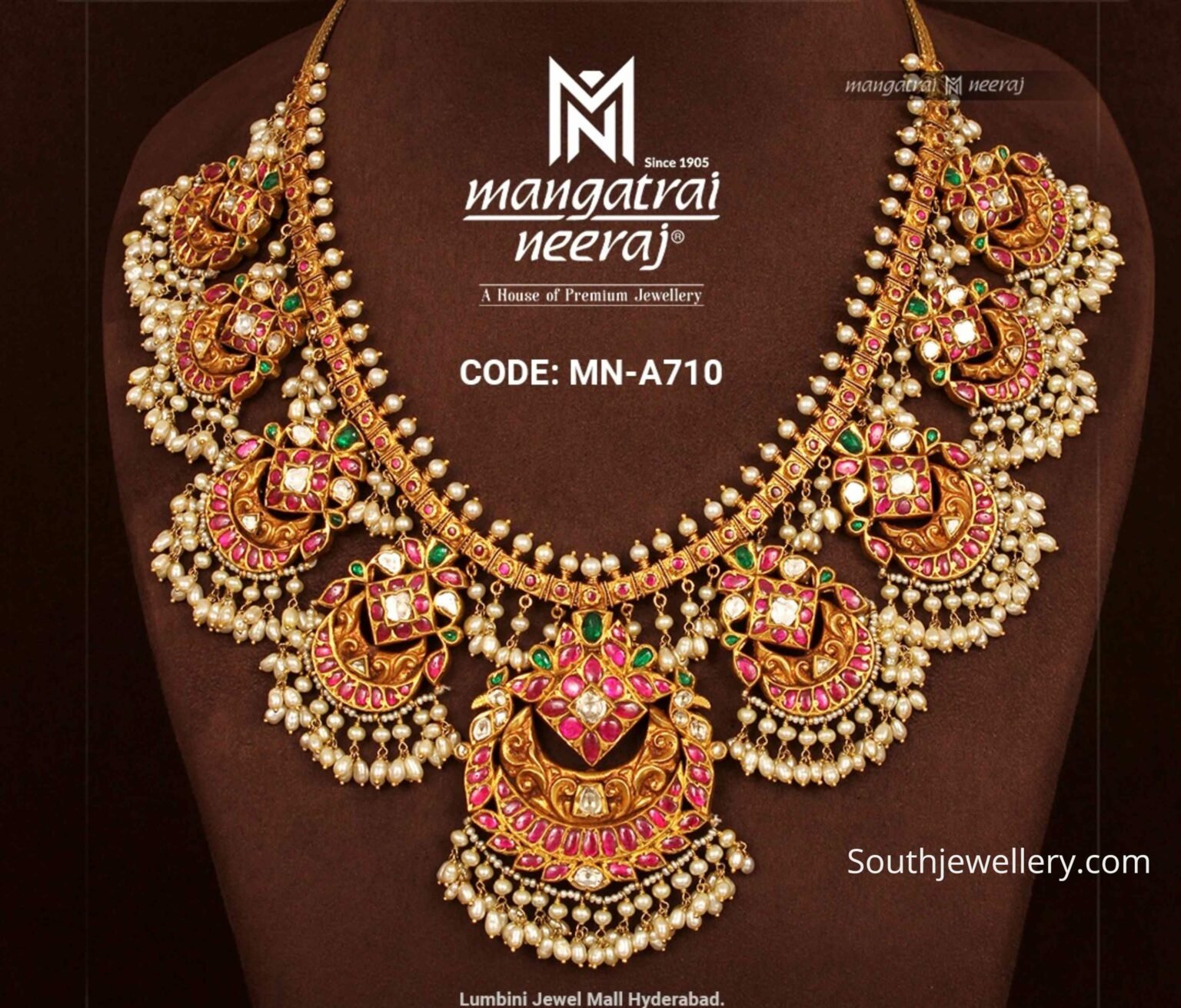 Kundan Guttapusalu Necklace Indian Jewellery Designs