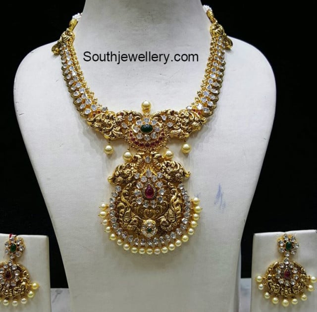 Mango Nakshi Necklace - Indian Jewellery Designs