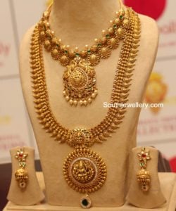 Antique Mango Haram and Nakhsi Balls Necklace - Indian Jewellery Designs