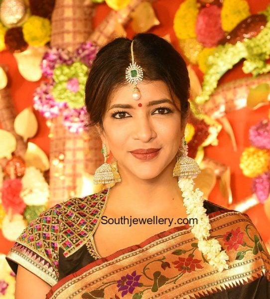 lakshmi_manchu_diamond_jhumkas