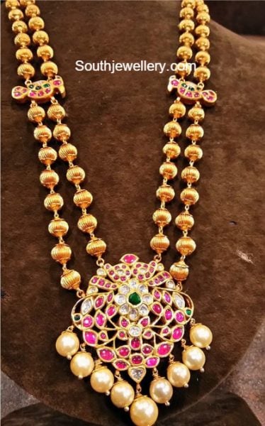 gundla-mala-kundan-pendant