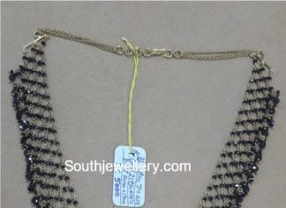 black diamond mangalsutra chain