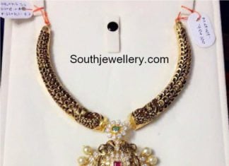 kanthi necklace cz pendant