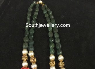 coral beads chain