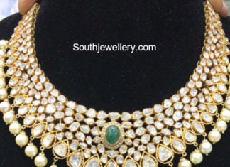 polki diamond necklace