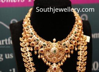 gold necklace designs manepally