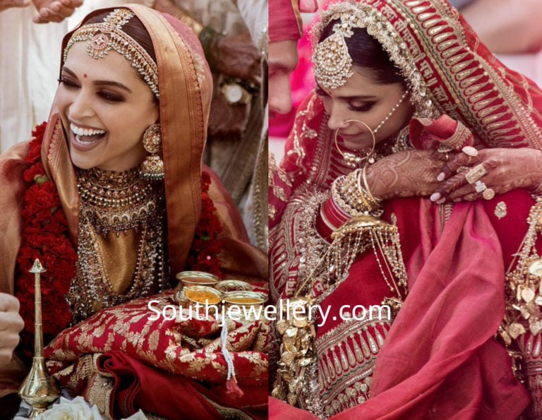 Deepika Padukone's Wedding Jewellery - Indian Jewellery Designs