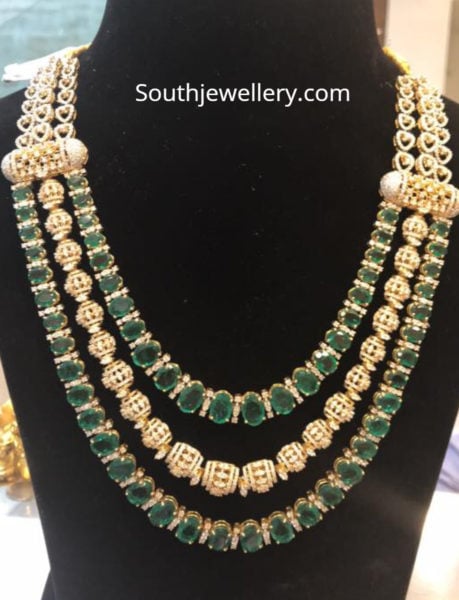 diamond emerald necklace 