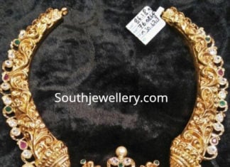 antique gold nekclace