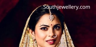 isha ambani wedding jewellery