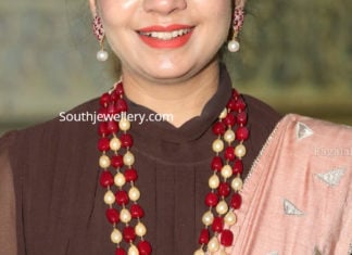 ruby south sea pearl mala