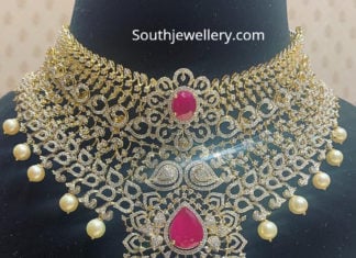 diamond choker indian