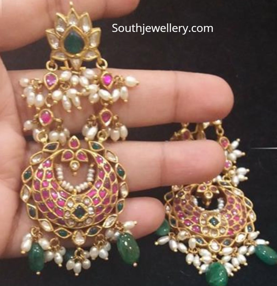 Guttapusalu earrings - Indian Jewellery Designs