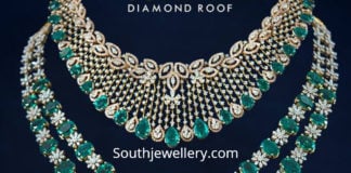 diamond emerald necklace haram