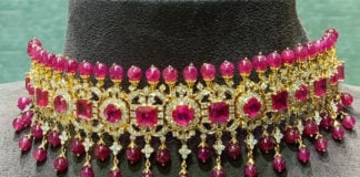 diamond ruby necklace