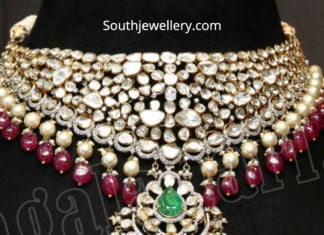 polki diamond necklace