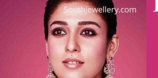 nayanthara in tanishq diamond jewellery