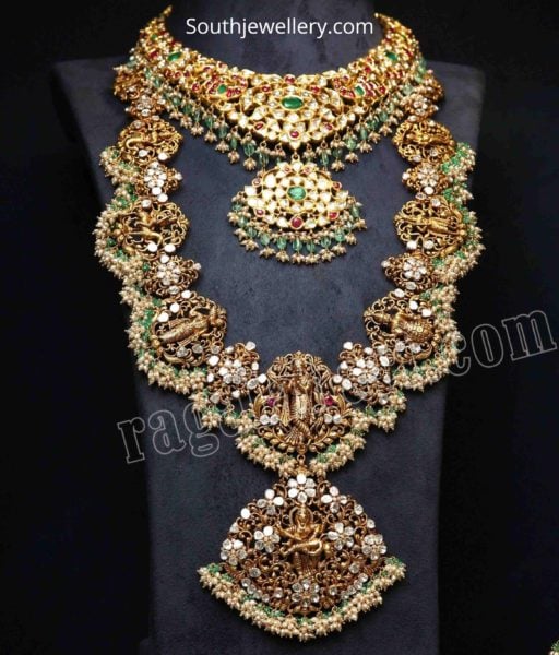 Wedding jewellery set by PMJ jewels - Indian Jewellery Designs