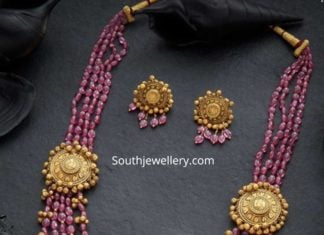 ruby beads long necklace (1)