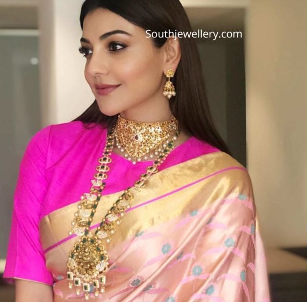 kajal aggarwal in khazana gold jewellery (1)