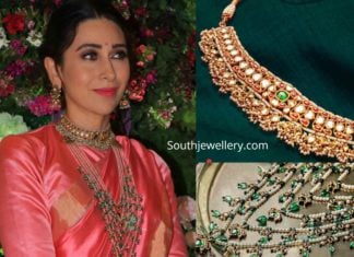 karisma kapoor jewellery at armaan jain wedding