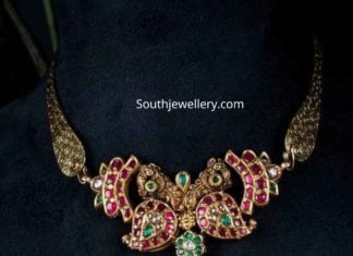 light weight gold necklace designs