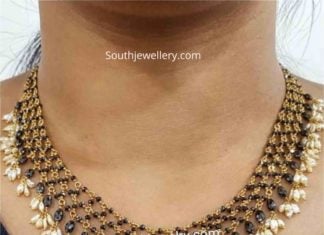 diamond diamond mangalsutra necklace