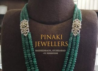 emerald beads necklace (5)