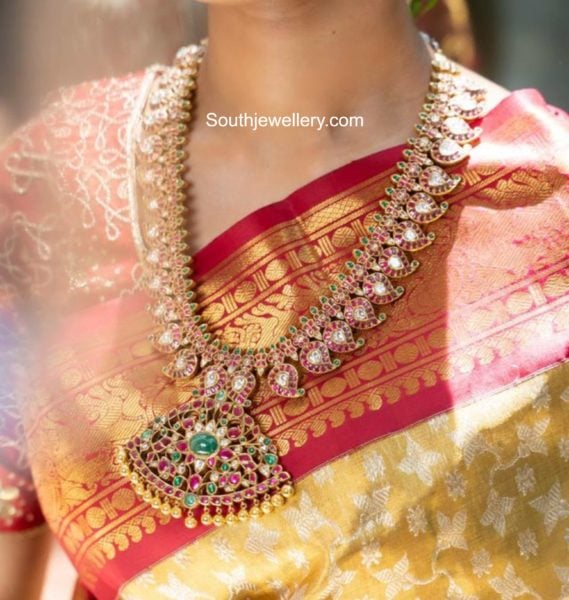 kundan mango mala ananth diamonds