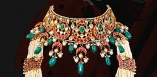 kundan choker and haram mangatrai