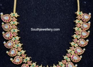 kundan mango necklace (1)