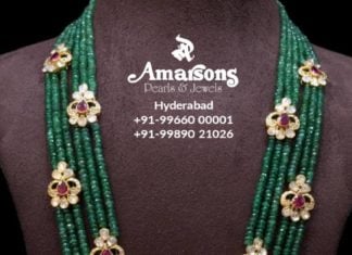 emeRALD LONGNECKLACE