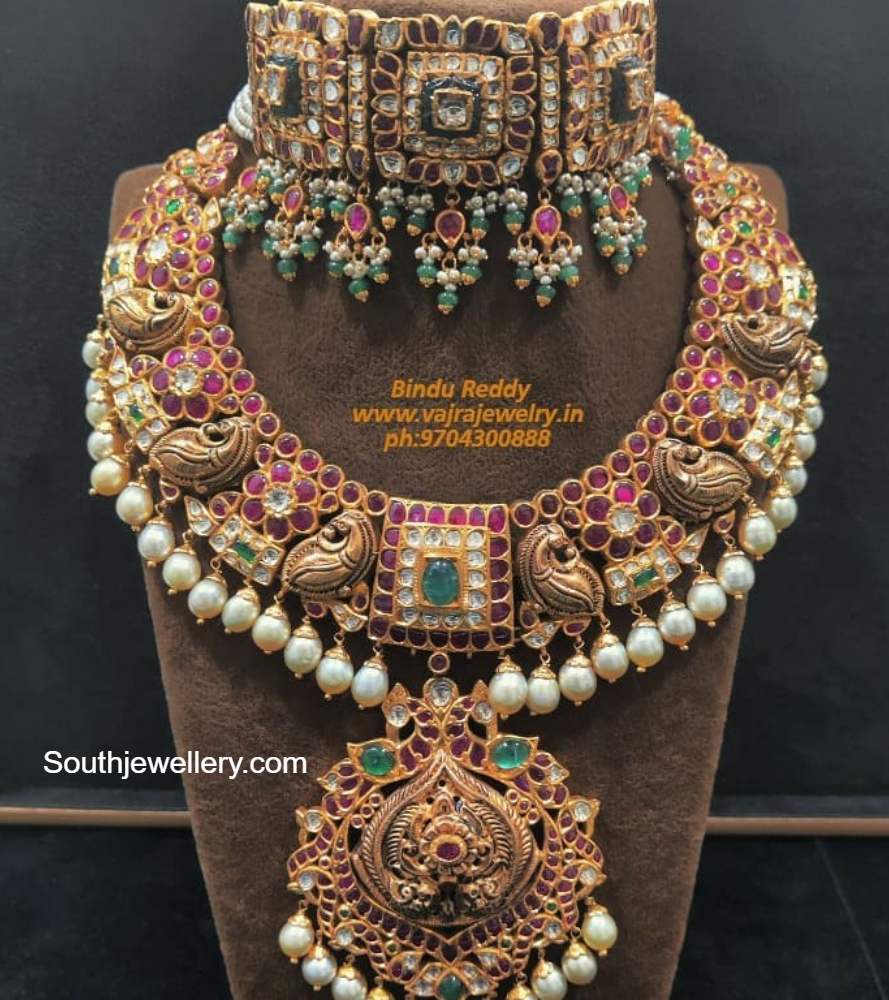 kundan haram designs