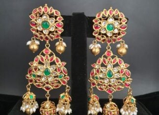 kundan earrings