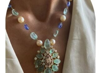 beaded tassel necklace akoya