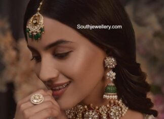 polki diamond choker set