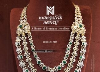 layered diamond emerald haram