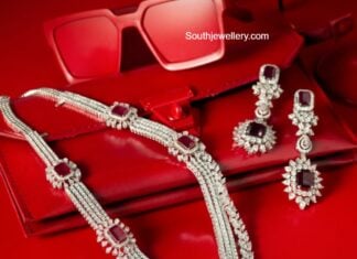 diamond necklace set krishna jewellers