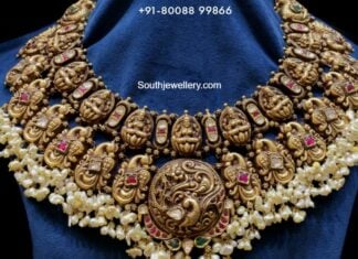 lakhsmi peacock necklace