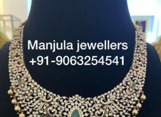 closed setting diamond necklace