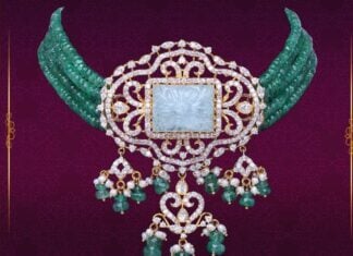 emerald choker shubham