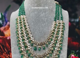 emerald beads necklace akoya (1)