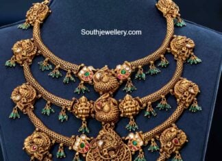 Mangalya chain with on sale side pendant