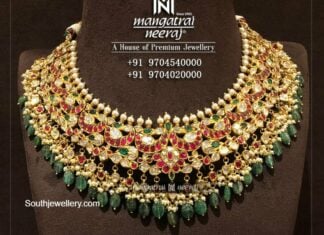 kundan peacock necklace (2)