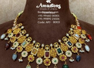 gold nakshi necklace