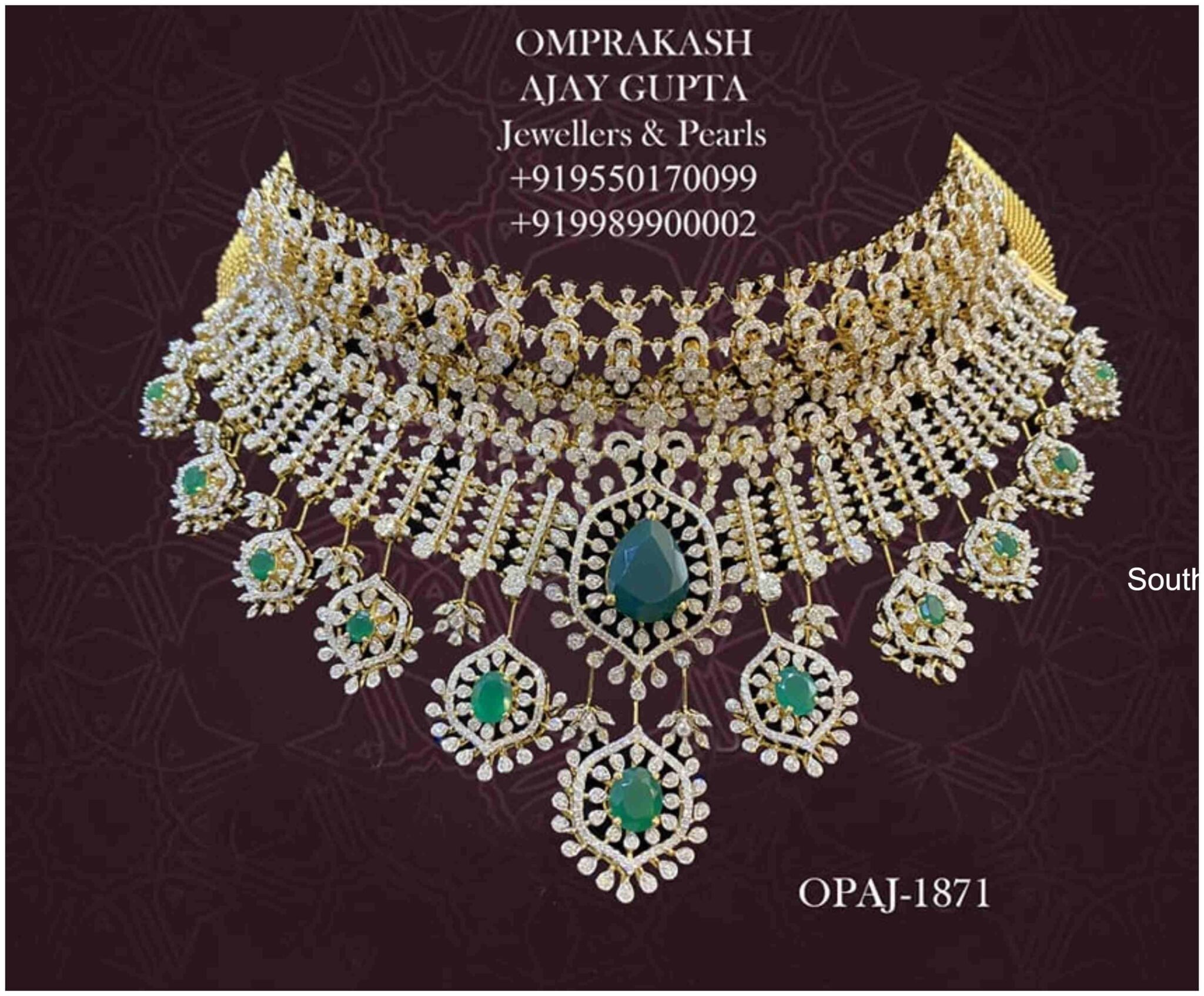 Diamond Necklace latest jewelry designs - Indian Jewellery Designs