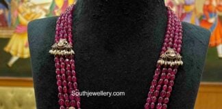 victorian ruby beads haram