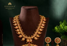 Black thread and gold balls necklace - Indian Jewellery Designs